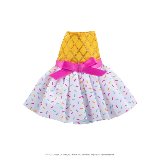 [534086] The Elf on the Shelf | Jurk vr Elf Ijsjes Feestjurk Claus Couture