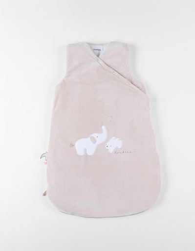 [534659] Noukies | Slaapzak Bali & Snow 70cm Olifant Beige 