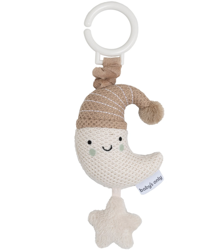 [534787] Baby's Only | Trilfiguur Maan Heaven Clay/Warm Linen