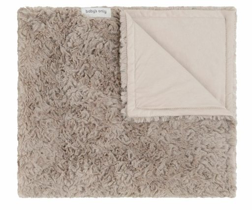 [534795] Baby's Only | Deken Wieg Snow Taupe