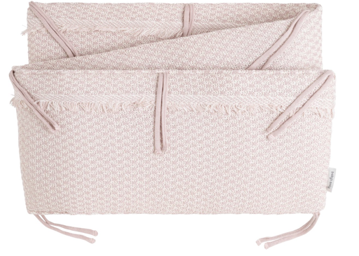 [534825] Baby's Only | Bed/Parkbumper Happiness Oud Roze/Ecru 30x180cm