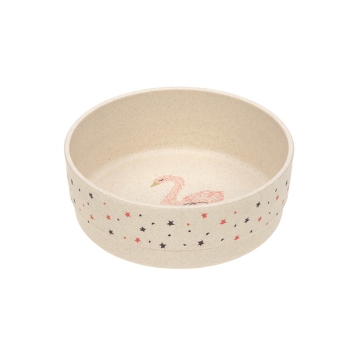 [535228] BORD, Kom, Bowl, Little Water Zwan, ecru, print zwaan