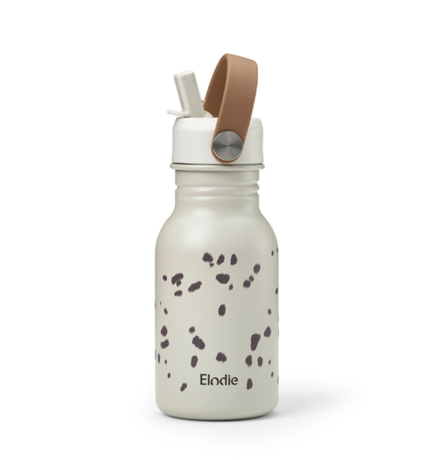 [535324] Elodie | Drinkfles Dalmation Dots RVS Wit 350ml
