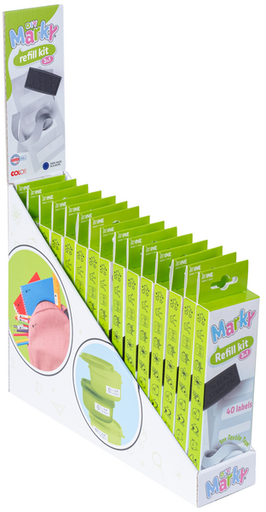 [487803] STEMPELKUSSEN | Refill kit zwarte inkt Marky DIY | per stuk