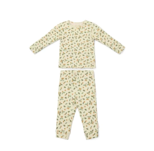 [535909] NACHTKLEDIJ, Two-piece Pyjama, Forest Leaves, M74/80