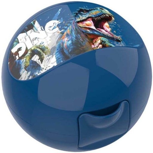 [481102] Lunch Buddies | Fruitdoos T-rex Appel Blauw Ø100mm