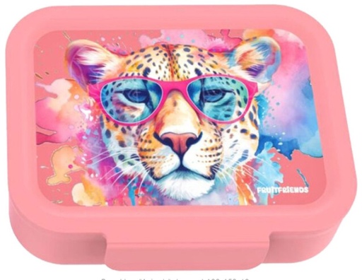 [537152] Lunch Buddies | Brooddoos Animals Leopard Pink Roze