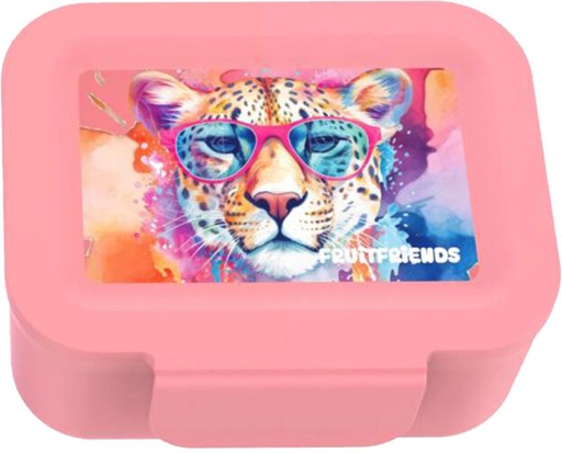 [537156] Lunch Buddies | Koekendoosje Animals Leopard 130x95x50mm