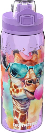 [537164] Lunch Buddies | Drinkfles Animals Giraffe 850ml