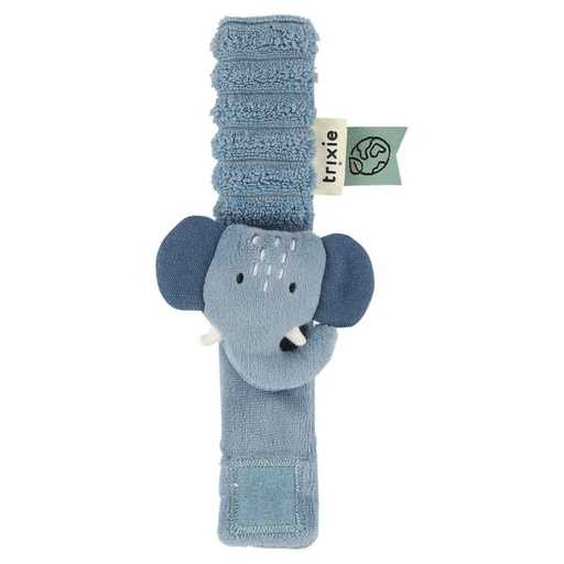 [537298] Trixie | Rammelaar Mrs Elephant Polsrammelaar Olifant Blauw