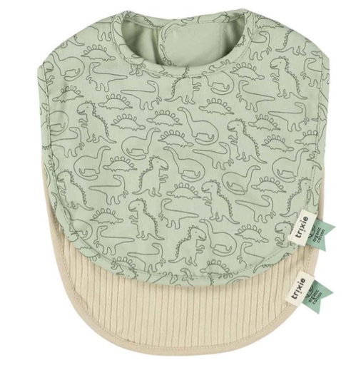 [537365] Trixie | Slabbetje Daring Dino 2-pack