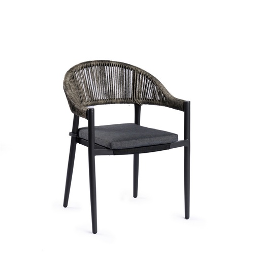 [537587] Vigo Dining Chair Charcoal