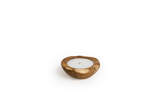 [537588] Candle Bowl 20 cm Ø Teak