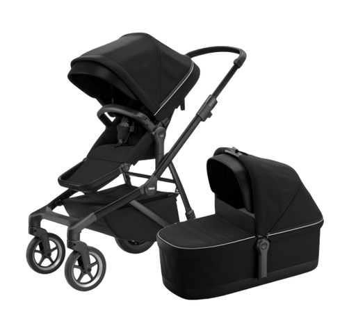 [537722] Thule | Wandelwagen Sleek Complete Midnight Black on Black
