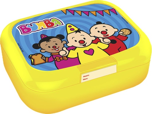 [489814] Bumba | Brooddoos Vrienden met Naamlabel Geel