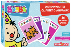 [484541] Bumba | Gezelschapsspel Dierenkwartet 36 Kaarten