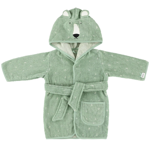 [384367] Trixie | Badjas Mr Polar Bear Groen