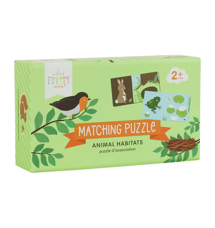 [538113] A Lovely Little Company | Matching Puzzle Animal Habitats