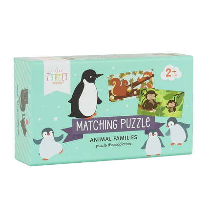 [538114] A Lovely Little Company | Puzzel Animal Families Matching Puzzle 