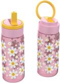 [481098] Lunch Buddies | Drinkfles Daisy Sportfles Roze 600ml