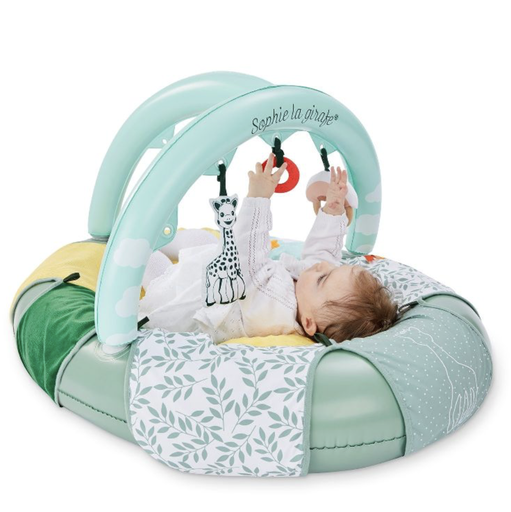 [538169] Sophie La Girafe | Speeltapijt met Speelboog Cocoon'aire Sophie la girafe