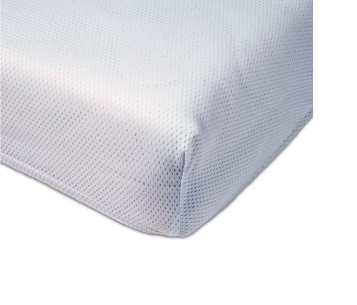 [538186] Airgosafe | HOESLAKEN, 40 x 80cm, wit, uni, vr wieg, polyester