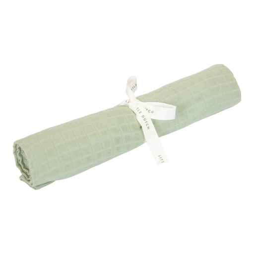 [538208] Little Dutch | Tetra Doek Pure Sage Groen 120x120 