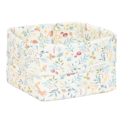 [538243] Little Dutch | Verzorgingsmand Forest Wonders Blauw 15x15x10cm
