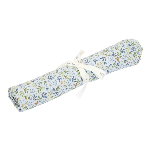 [538247] Little Dutch | Tetra Doek Forest Adventure Blauw 120x120cm