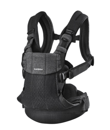 [447877] BabyBjorn | Babybuidel Harmony 3.5kg-11kg Mesh | black