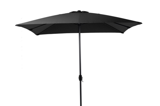 [538588] PARASOL | Ø300cm Round Charcoal | Rosa Centre Pole