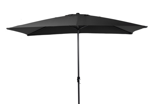 [538589] Tierra | Parasol 200x300cm Dark Grey Savi Centre Pole