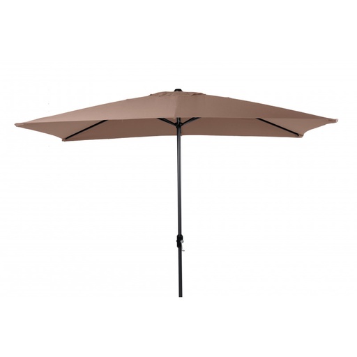 [538590] PARASOL | 200x300cm | Taupe | Savi Centre Pole