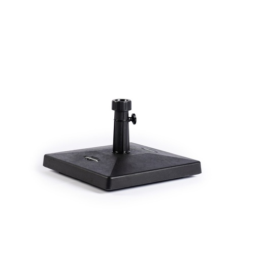 [538604] PARASOLVOET | 35 kg | Zwart gepolijste beton