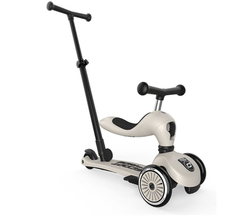 [538616] Scoot and Ride | Loopfiets Loopauto Highway 1 Push&Go Ash