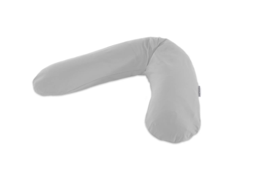 [538647] Theraline | Positioneringskussen met Afneembare Hoes Bamboo 190x40cm Grey