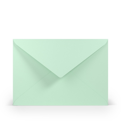 [538747] Paperado | Enveloppe Mint C5 157x225mm 50-pack Muntgroen