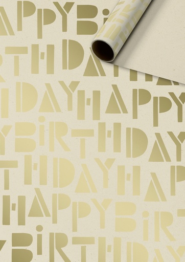 [538809] GESCHENKPAPIER | RLX | 70x 2 | Vinci Goud