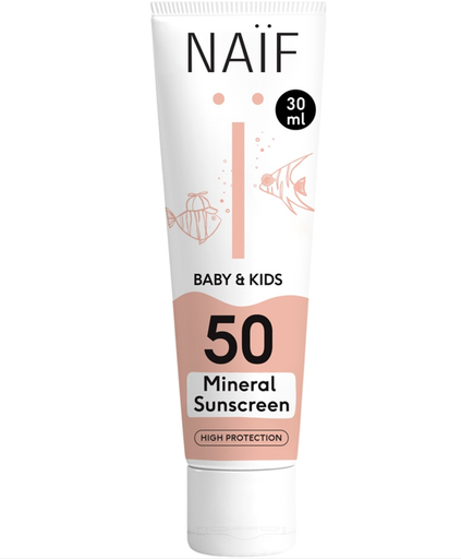 [482471] Naïf | Zonneproduct Mineral Suncreen cream SPF50 30ml 