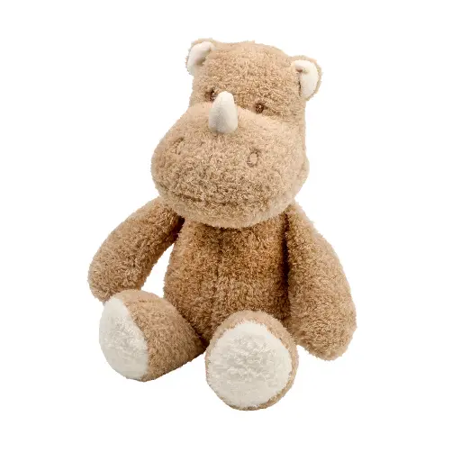 [538921] Nattou | Knuffel Neushoorn Teddy Bruin 30cm