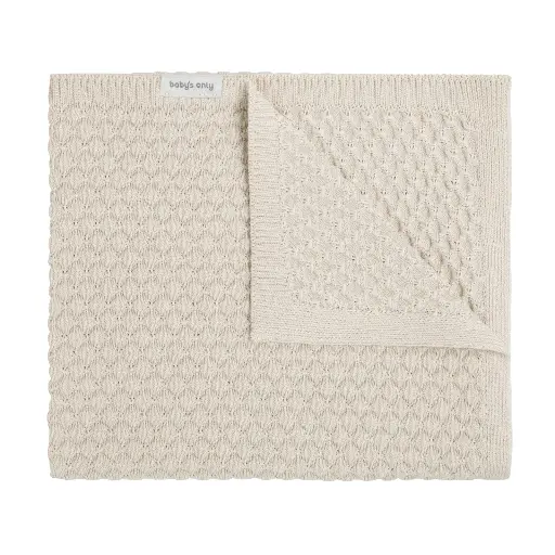 [539014] Baby's Only | Deken Ledikant Sky-Chunky Warm Linen 100x135cm