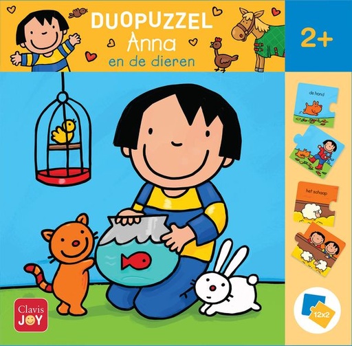 [474978] PUZZEL, Duopuzzel Anna en de dieren