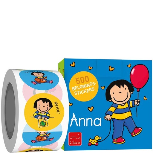 [474896] Clavis | STICKERS, Anna Beloningsstickers | 500 stuks