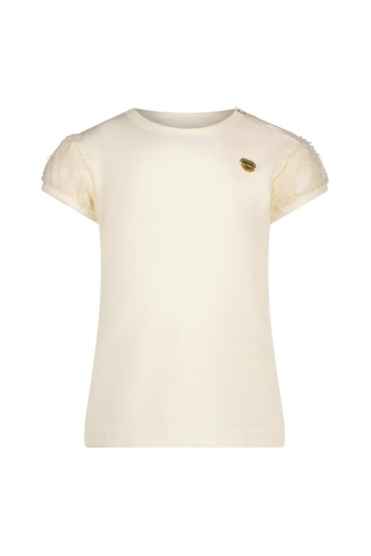 Le Chic | T-Shirt Noshly Sharon's Sleeve T-Shirt Pearled Ivory