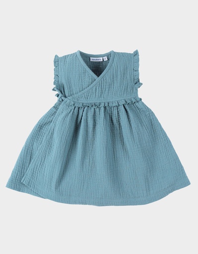 Noukies | Jurk English Garden Mousseline Groen