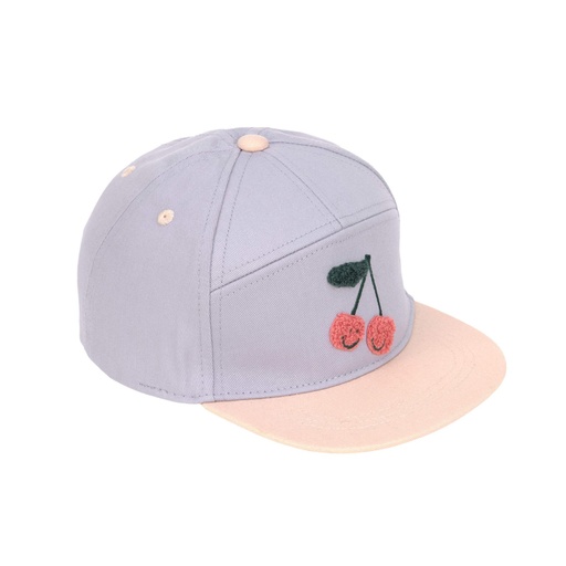 [539565] Laessig | Muts Kids Skater Cap Cherry Lilax/Peach Pet 1-2Y