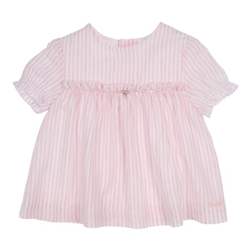 [539600] Gymp | Tuniek Frida Old Rose/Off White