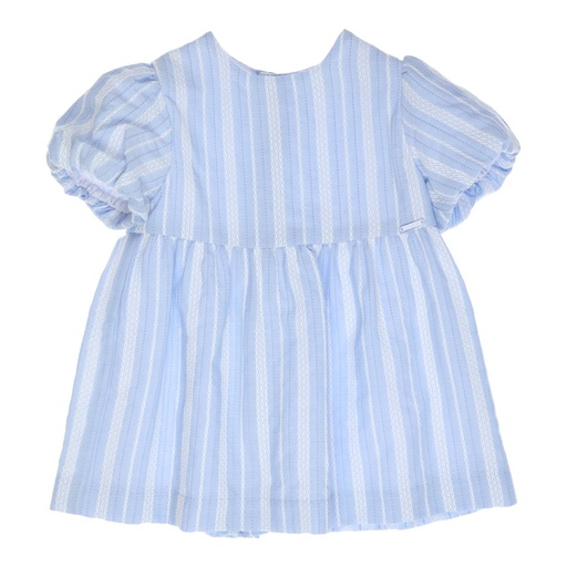 [539702] Gymp | Jurk Linse Light Blue/White