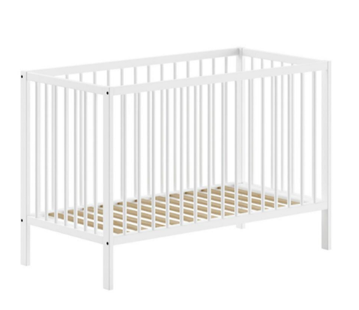 [540987] Jaxx Furniture | Bed Dino White incl. Bodem 60x120cm