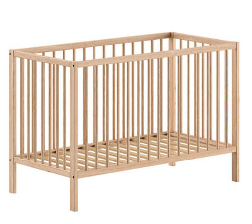 [540989] Jaxx Furniture | Bed Dino Naturel incl. Bodem 60x120cm 